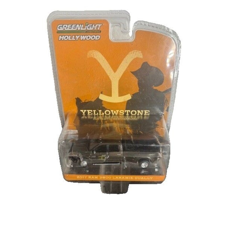 1/64 Greenlight 2017 dodge Ram 3500 Dually Yellowstone DieCast pickup-truck